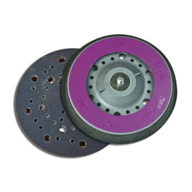 3M Hookit, víceděrová podložka, 150 mm/8 mm, měkká