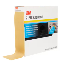 3M měkká brusná role 216U, 114 mm x 25 m, P400