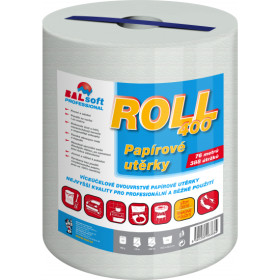 BALsoft Roll400 2vrstvé papírové utěrky 388 útržků