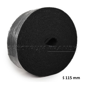 Brusná rohož 6120 Siafleece, role 115 mm x 10 m, Medium S, černá
