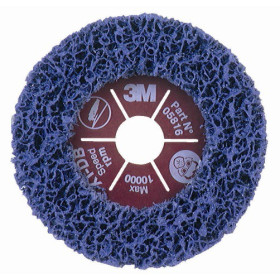 Brusný kotouč 3M Clean and Strip XT Purple Discs Fibre, 115 x 22 mm