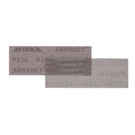 Brusný papír Mirka ABRANET, obdélníkový arch 70 x 198 mm, bez děr, P120