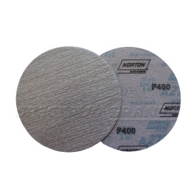 Brusný papír NORTON PRO A275, P240, kulatý, průměr 150 mm, bez děr