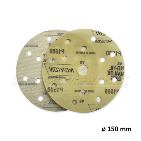 Brusný papír Norton Pro Film Q275, kulatý, průměr 150 mm, 15 děr, různé zrnitosti