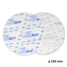 Brusný papír PURE ICE FILM Q175, P1500, kulatý, průměr 150 mm, 15 děr
