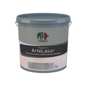 Caparol ArteLasur lazura s bílými částečkami 2,5 l