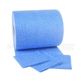 Čisticí utěrka TRENDY 40, modrá netkaná textilie, 32 x 34 cm, 1 utěrka