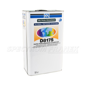 D8175, PPG Deltron Rapid Performance Clearcoat, UHS rychlý čirý lak, 5 l