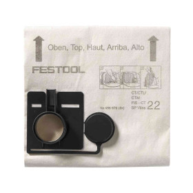 Filtrační sáček VLIES do vysavače Festool CT 44, na jemný prach, 1 ks