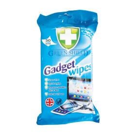 Green Shield úklidové vlhčené ubrousky na LCD obrazovky, 50 ks