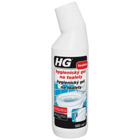 HG Hygienický gelový čistič na toalety, 500 ml