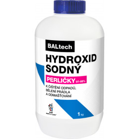 Hydroxid sodný perličky Baltech louh 1 kg