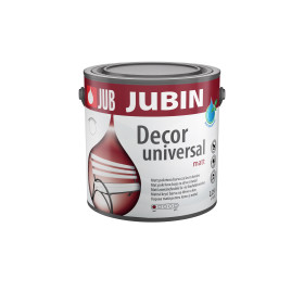 Jubin decor universal matt 1001 akrylátová barva začky JUB 0,65 l