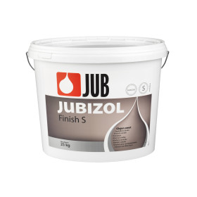 Jubizol finish S 1,0 mm hlazená omítka značky JUB 25 kg