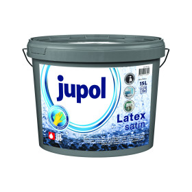 Jupol latex satin 1001 pololesklá latexová barva 15 l