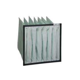Kapsový filtr PFS ePM10 65% (KS PAK 62, M6), 744 x 744 x 525 mm, 10 kapes, pozinkovaný rám