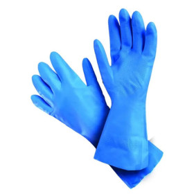 Kyselinovzdorné rukavice MAPA Ultranitril 495, velikost 9, modré