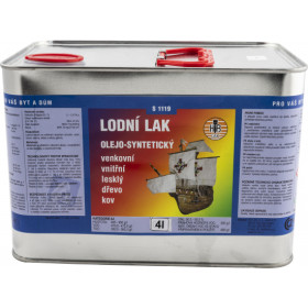 Lak HB S1119 lodní lak bezbarvý 4 l