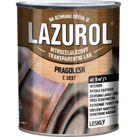 Lak Lazurol C1037 pragolesk 0,75 l