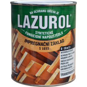 Lazurol S1033 impregnační základ čirý 0,75 l