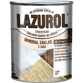 Lazurol S2060 oknobal základní barva bílá 0,6 l