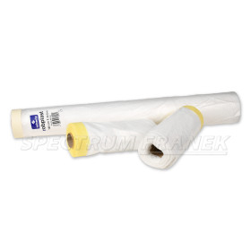 Maskovací fólie Robplast s lepicí páskou, 90 cm x 22,5 m
