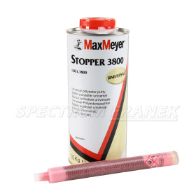 MaxMeyer 3800 stěrkový tmel Stopper kartuš vč. tužidla, 1,5 kg