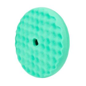 Oboustranný rychloupínací lešticí kotouč 3M Perfect-It, 216 mm, zelený