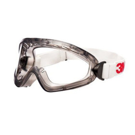 3M Uzavřené ochranné brýle, čirý polykarbonátový zorník, odolné proti plynům