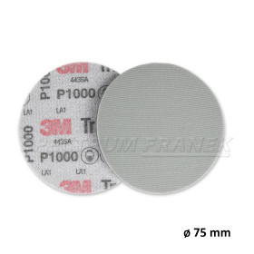 Pěnový brusný kotouč 3M Trizact Hookit 443SA, průměr 75 mm, P1000