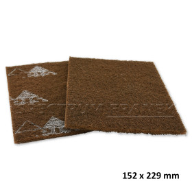 Přířezy siavlies 152 x 229 mm, Fine A červeno- hnědá