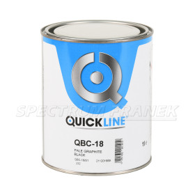 QBC-18, Quickline Basecoat, Pale Graphite Black (světlá grafitová), 1 l