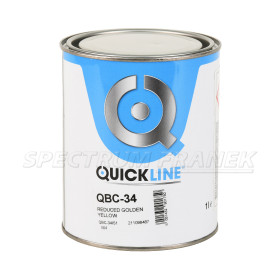 QBC-34, Quickline Basecoat, Reduced Golden Yellow (zlatožlutá), 1 l