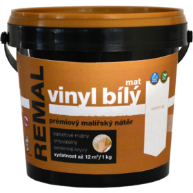 Remal Vinyl bílý mat 1 kg