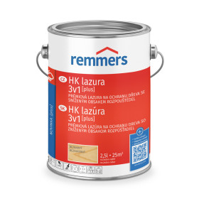 Remmers HK lazura 3v1 Plus - venkovní tenkovrstvá lazura na dřevo