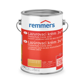 Remmers Lazurovací krém 3v1 – venkovní olejový lazurovací krém na dřevo