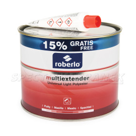Roberlo Multiextender, odlehčený polyesterový tmel, 1,5 l+15 % zdarma