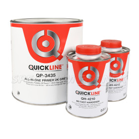 Sada Quickline, šedý plnič QP-3435 3 l + tužidlo QH-4210 2 x 0,5 l