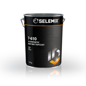 Selemix 7-610 pojivo syntetické vrchní rychlé lesklé, 14 kg