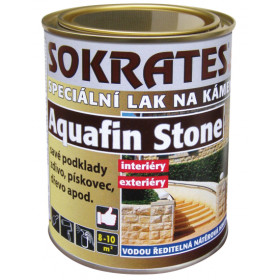 Sokrates Aquafin Stone lak pro savé podklady polomat 0,7 kg