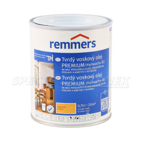 Tvrdý voskový olej PREMIUM, Remmers, borovice (RC 270), 0,75 l