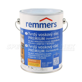 Tvrdý voskový olej PREMIUM, Remmers, dub rustikální (RC 360)