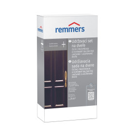 Udržovací set na dřevěné dveře Remmers (čisticí prostředek a balzám)