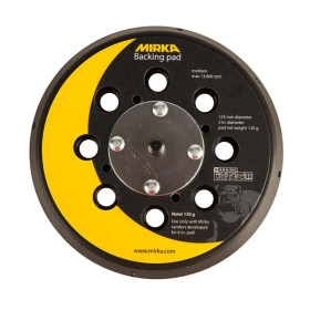 Unašecí talíř Mirka, průměr 125 mm, 44 otvorů, středně tuhý