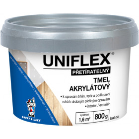 Uniflex tmel akrylový 800 g