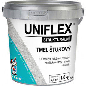 Uniflex tmel štukový akrylový 1,6 kg