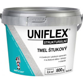 Uniflex tmel štukový akrylový 800 g