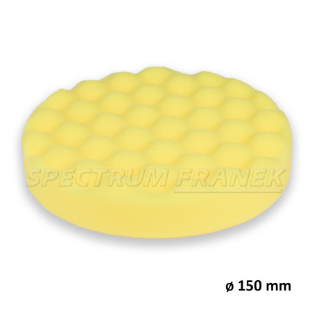 Pěnový lešticí kotouč 3M Perfect-It, vroubkovaný, průměr 150 mm, žlutý