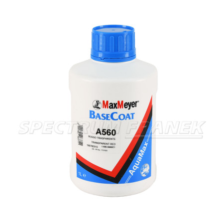 A560, AquaMax Base Coat, Transparent Red (průhledná červená), 1 l