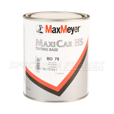 BO75, MaxiCar HS Tinting Base, Helio Blue (modrá), 1 l